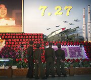 &Scaron;iaurės Korėjos gaminamos &bdquo;Unha 9&ldquo; raketos modelis