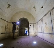 Restauruota ir sutvarkyta Cesijaus piramidė