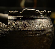 Vikingų archeologinių artefaktų parodos eksponatai