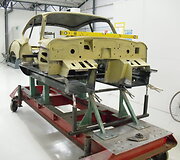 Rastas itin retas 1961 m. &bdquo;Jaguar E-Type Chassis 15&ldquo; buvo restauruotas