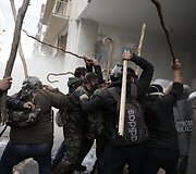 Graikijos ūkininkų protestas