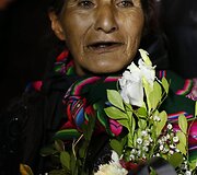Laidojamos riau&scaron;ių aukos Bolivijoje