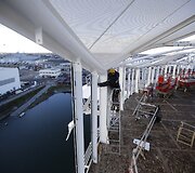 Įrengiamas didžiausias pasaulyje kruizinis laivas &bdquo;Harmony of the Seas&ldquo;