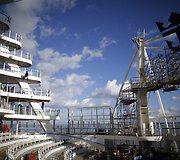 Įrengiamas didžiausias pasaulyje kruizinis laivas &bdquo;Harmony of the Seas&ldquo;