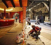 Įrengiamas didžiausias pasaulyje kruizinis laivas &bdquo;Harmony of the Seas&ldquo;