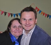 Labdaringų valgyklų lankytojams vai&scaron;es surengė labdaros fondas &bdquo;Maisto bankas&ldquo;