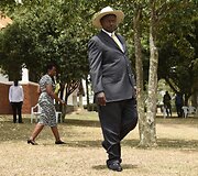 29 metus &scaron;alį valdantis &ndash; Yoweri Museveni