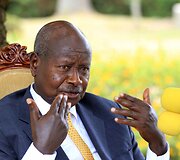 29 metus &scaron;alį valdantis &ndash; Yoweri Museveni