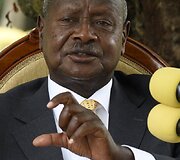 29 metus &scaron;alį valdantis &ndash; Yoweri Museveni