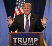 Trumpas laimėjo balsavimą respublikonų sueigose Nevadoje