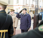 Oficialaus vizito į Lietuvą atvyko &Scaron;vedijos kariuomenės vadas