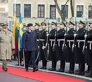 Oficialaus vizito į Lietuvą atvyko &Scaron;vedijos kariuomenės vadas