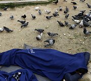 Atėnų centre būriuojas į Vakarų Europą neįleisti migrantai