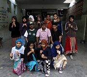Pakistanietės boksininkės treniruojasi kad taptų profesionalėmis ir garsintų savo &scaron;alį