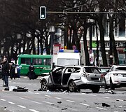 Sprogęs automobilis Berlyne