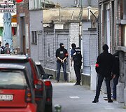 Policijos ir teroristų susi&scaron;audymas Briuselyje 