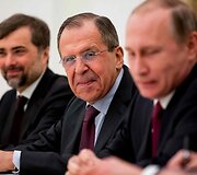 Rusijos prezidento Vladimiro Putino susitikimas su JAV valstybės sekretoriumi Johnu Kerry
