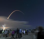 Raketos pakilimas Floridoje