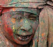 Na&scaron;lė Indijoje po Holi &scaron;ventės