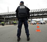 Tarp Europos Sąjungos &scaron;alių patruliuojantys policininkai