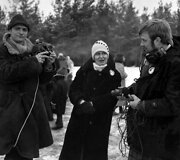 1983 Vasaris. Donatas Buklys, Nemira Pumprickaitė, Linas Gustainis