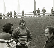 1984 Gegužė. Vladas Bagusevičius, Algis &Scaron;ipyla, Jurgis Vaitulevičius