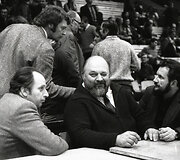 1984 10 25 Kre&scaron;inio operatoriai Jurgis Vaitulevičius, Milasevičius, Urbanavičius