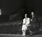 1987 05 Nemira Pumprickaitė, trenerė Vaida Kubilienė