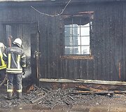 Gaisras Ceikinių kaimo &Scaron;vč. Mergelės Marijos vardo bažnyčioje