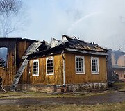 Gaisras Ceikinių kaimo &Scaron;vč. Mergelės Marijos vardo bažnyčioje