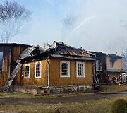 Gaisras Ceikinių kaimo &Scaron;vč. Mergelės Marijos vardo bažnyčioje