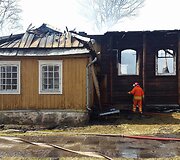 Gaisras Ceikinių kaimo &Scaron;vč. Mergelės Marijos vardo bažnyčioje