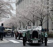 Japonijos klasikinių automobilių festivalis Tokijuje