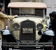Japonijos klasikinių automobilių festivalis Tokijuje