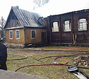 Gaisras Ceikinių kaimo &Scaron;vč. Mergelės Marijos vardo bažnyčioje