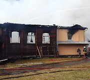 Gaisras Ceikinių kaimo &Scaron;vč. Mergelės Marijos vardo bažnyčioje