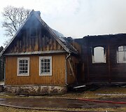 Gaisras Ceikinių kaimo &Scaron;vč. Mergelės Marijos vardo bažnyčioje