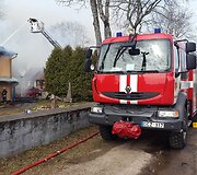 Gaisras Ceikinių kaimo &Scaron;vč. Mergelės Marijos vardo bažnyčioje