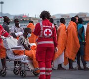 Italiją nuo antradienio pasiekė beveik 6 tūkst. migrantų