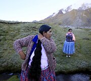 Bolivietės alpinistės