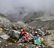 Bolivietės alpinistės