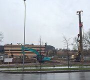 Rastas sprogmuo prie prekybos centro &bdquo;Panorama&ldquo;