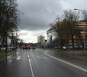 Rastas sprogmuo prie prekybos centro &bdquo;Panorama&ldquo;