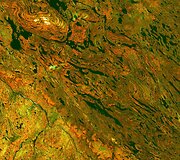 Ledynų suformuotas reljefas Kanadoje