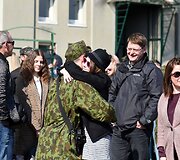 Lietuvos Respublikai prisiekė apie 540 nuolatinės privalomosios pradinės karo tarnybos karių