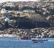 Norvegijoje nukritęs sraigtasparnis