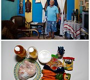 Venesueliečių namie turimas maistas