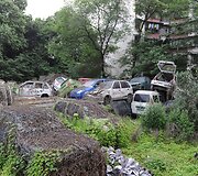 Apleisti automobiliai Kinijoje