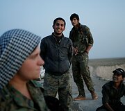 Su &bdquo;Islamo valstybe&ldquo; Irake kovojantis Sindžaro pasiprie&scaron;inimo būrys