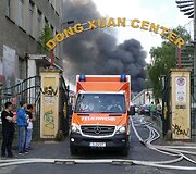 Gaisras sandėlyje Berlyne